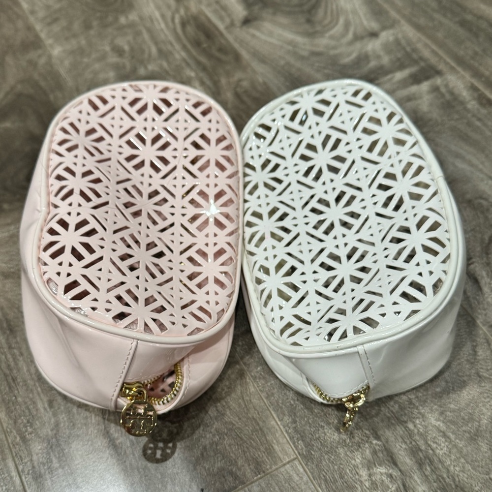 Tory Burch cosmetic pouches
